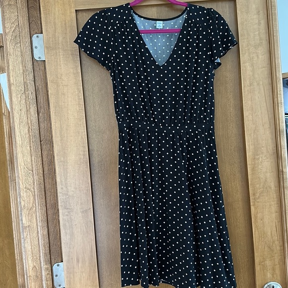 Black and White Polka Dot Dress - Picture 1 of 3